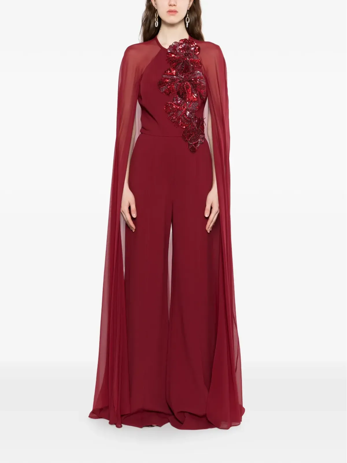 Elie Saab スパンコール装飾ジャンプスーツ - 画像2