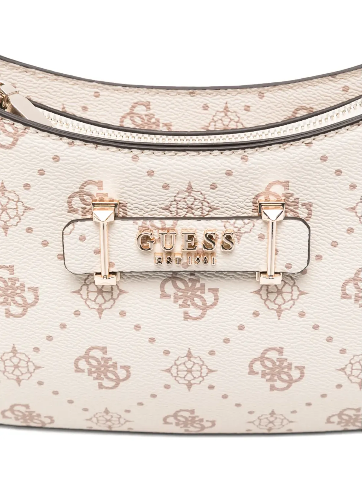 GUESS USA Carrie ロゴパターン チェーンショルダーバッグ - 画像3