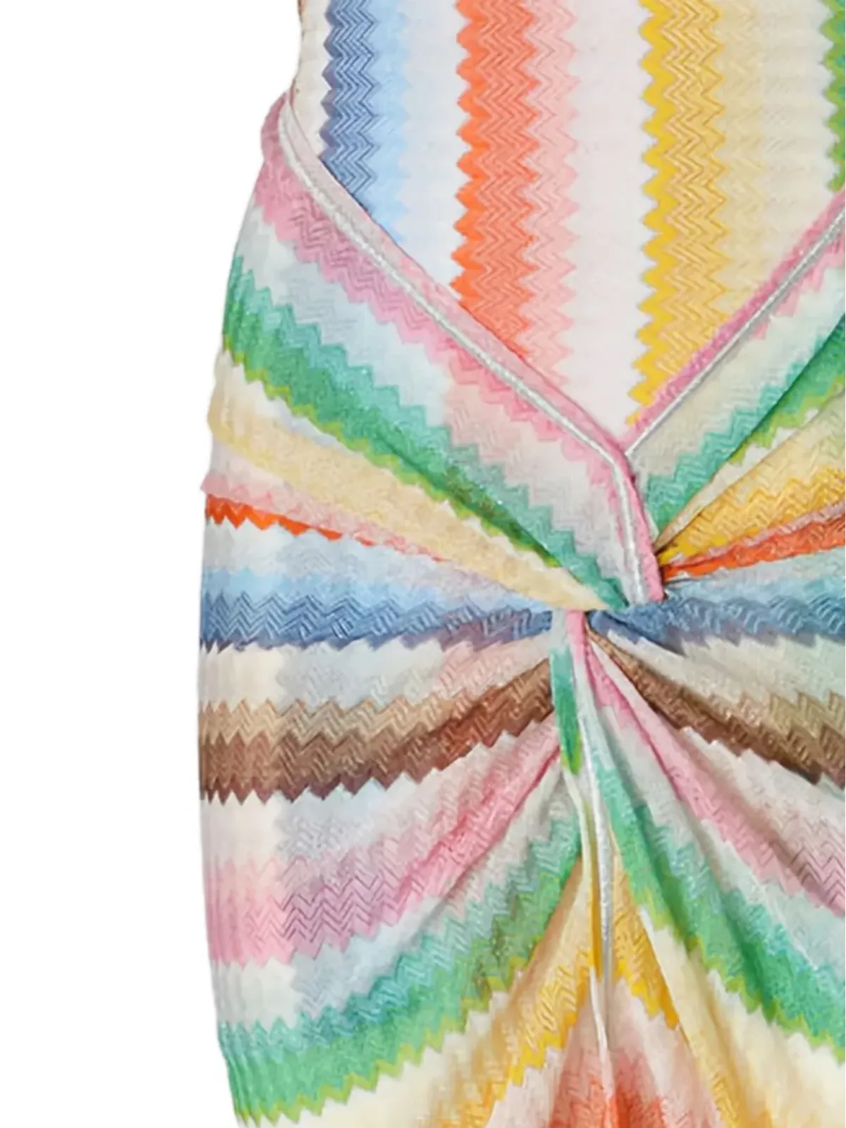 Missoni ツイストジグザグ柄マキシビーチドレス - 画像2