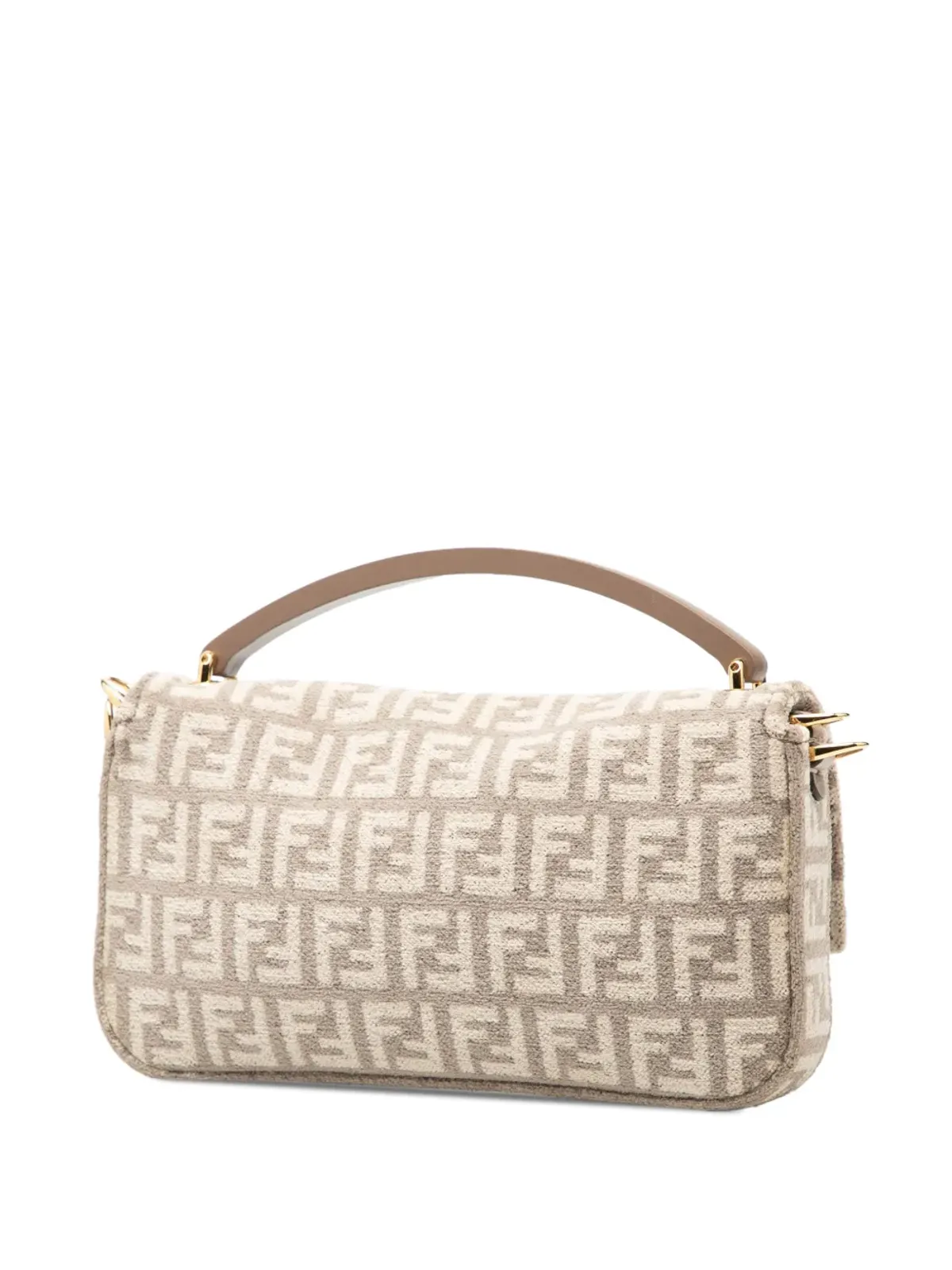 Fendi Pre-Owned ズッキーノ ベルベット バゲット・フォンポーチ サッチェル - 画像3
