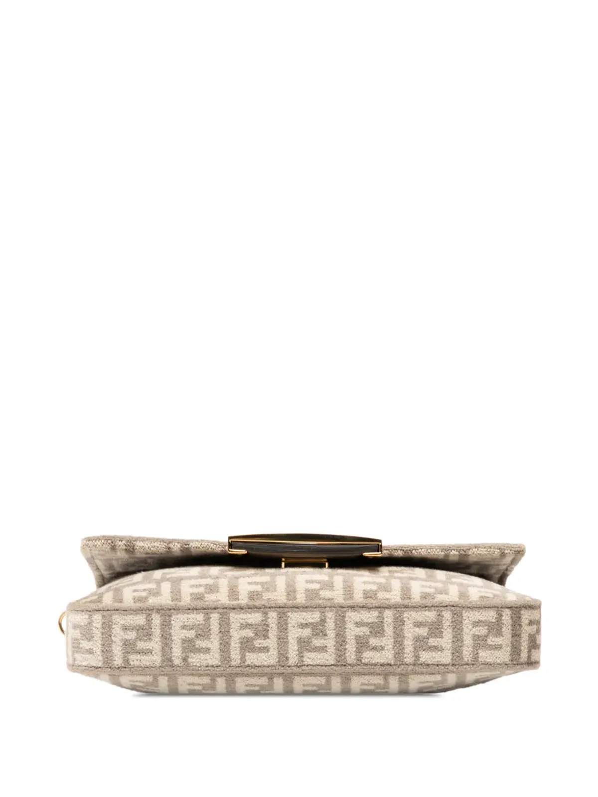 Fendi Pre-Owned ズッキーノ ベルベット バゲット・フォンポーチ サッチェル - 画像4