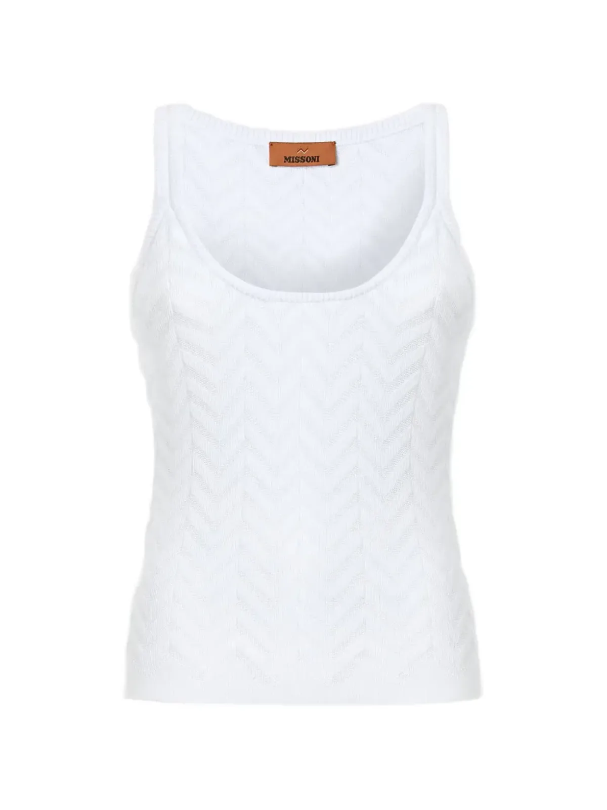 Missoni シェブロン柄タンクトップ - 画像1
