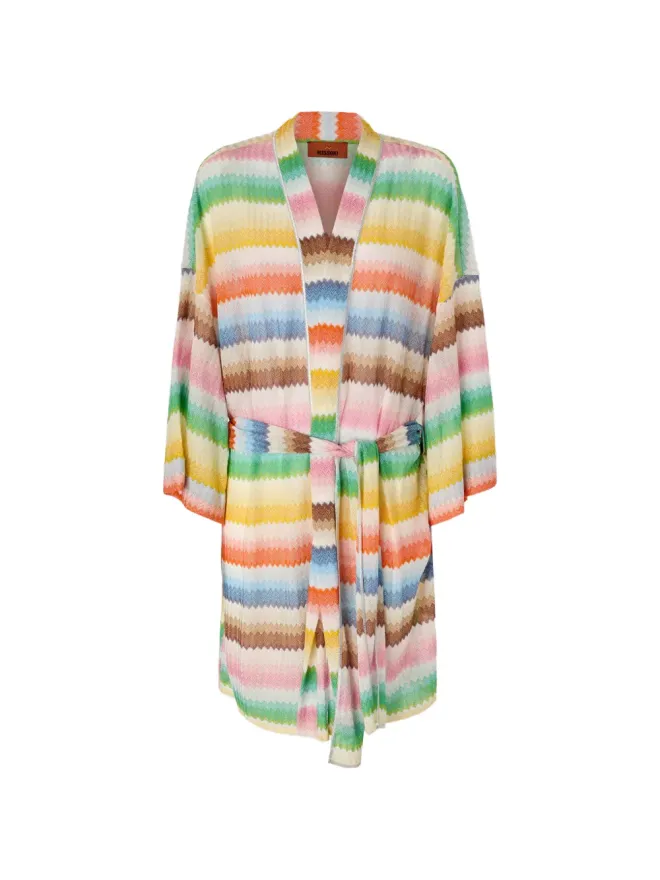 Missoni Missoni チェブロン柄ベルト付きビーチドレスの商品画像