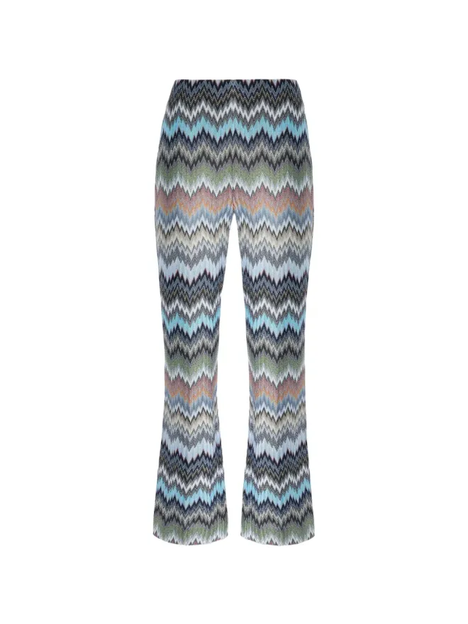 Missoni Missoni チェブロン柄フレアパンツの商品画像