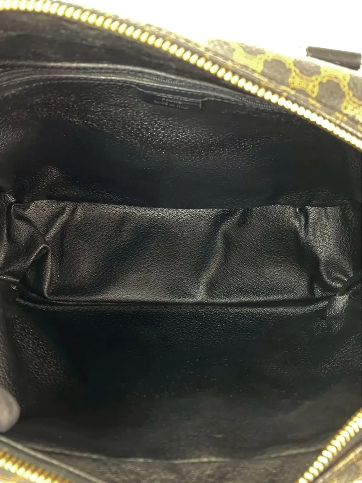 Celine Pre-Owned 1996 Macadam Coated Canvas Blason ハンドバッグ - ブラウン - 画像5