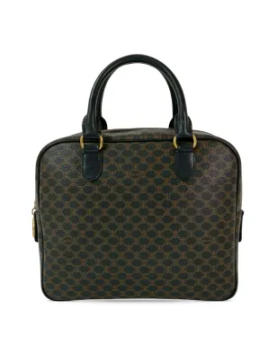 Celine Pre-Owned 1996 Macadam Coated Canvas Blason ハンドバッグ - ブラウン - サムネイル3