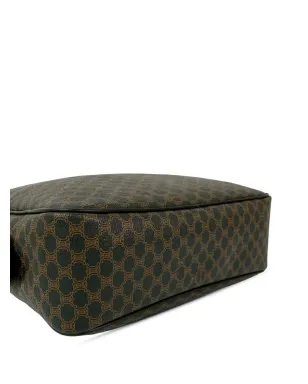 Celine Pre-Owned 1996 Macadam Coated Canvas Blason ハンドバッグ - ブラウン - サムネイル4