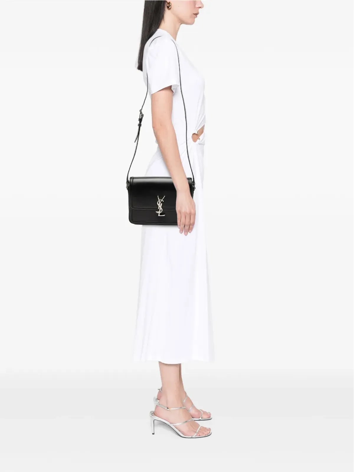 Saint Laurent ビンテージ ソルフェリノ サッチェル クロスボディバッグ - 画像2