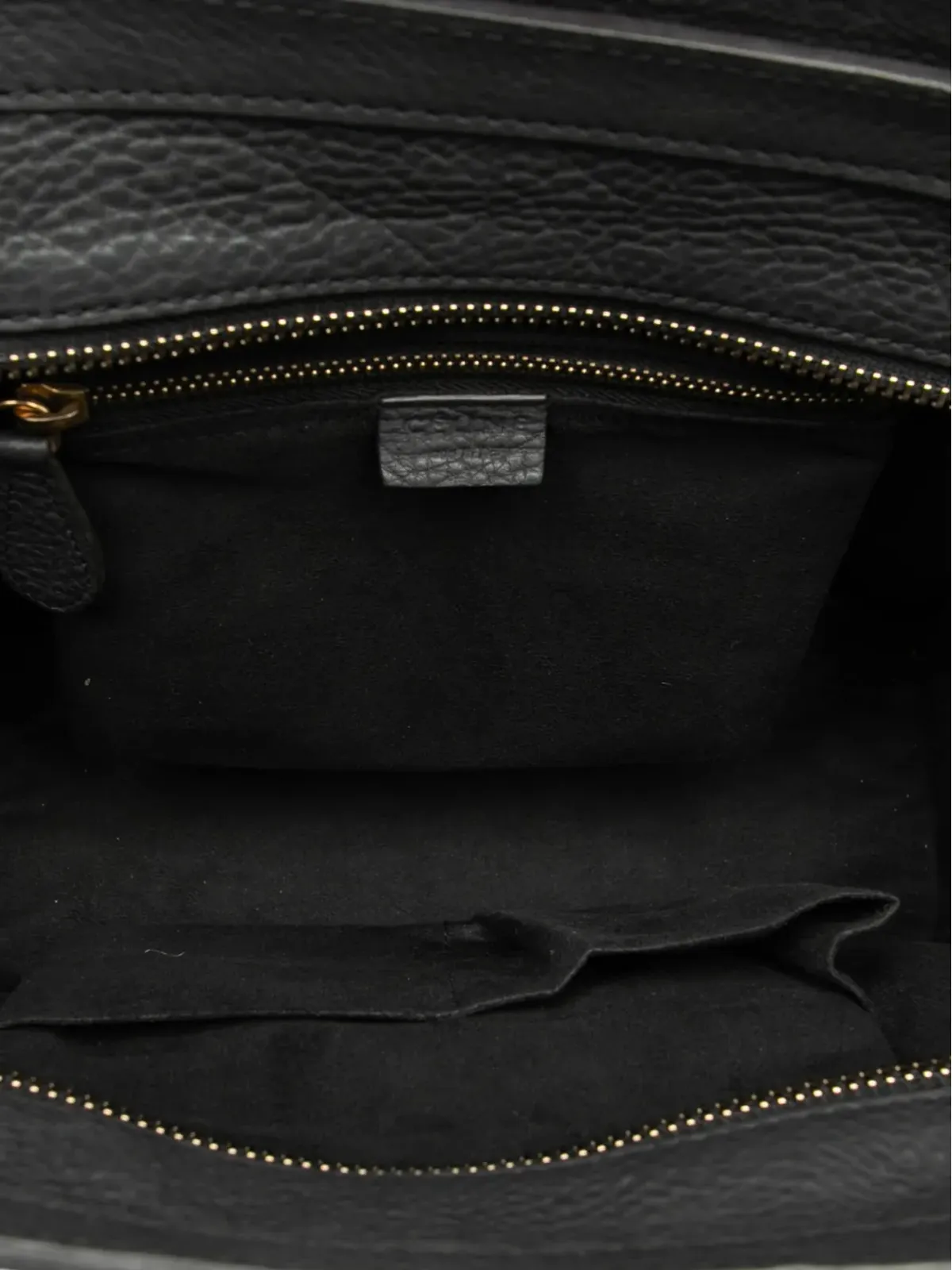 Celine Pre-Owned マイクロ・ドラムド・カーフスキン・ラゲージ・トートバッグ - ブラック - 画像5