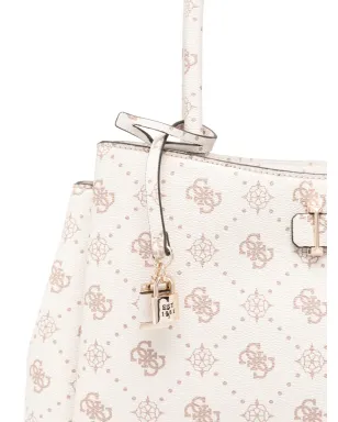 GUESS USA Carrie ロゴパターン・南京錠ディテール・トートバッグ - サムネイル3