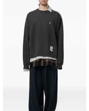 Maison MIHARA YASUHIRO レイヤード グラフィック スウェットシャツ - サムネイル2