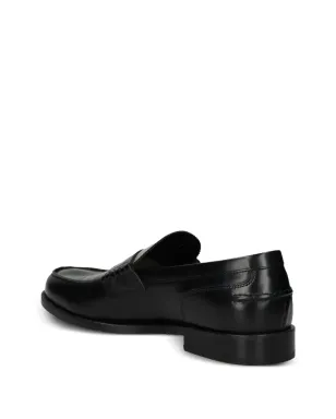 Lottusse penny leather loafers - Black - サムネイル3