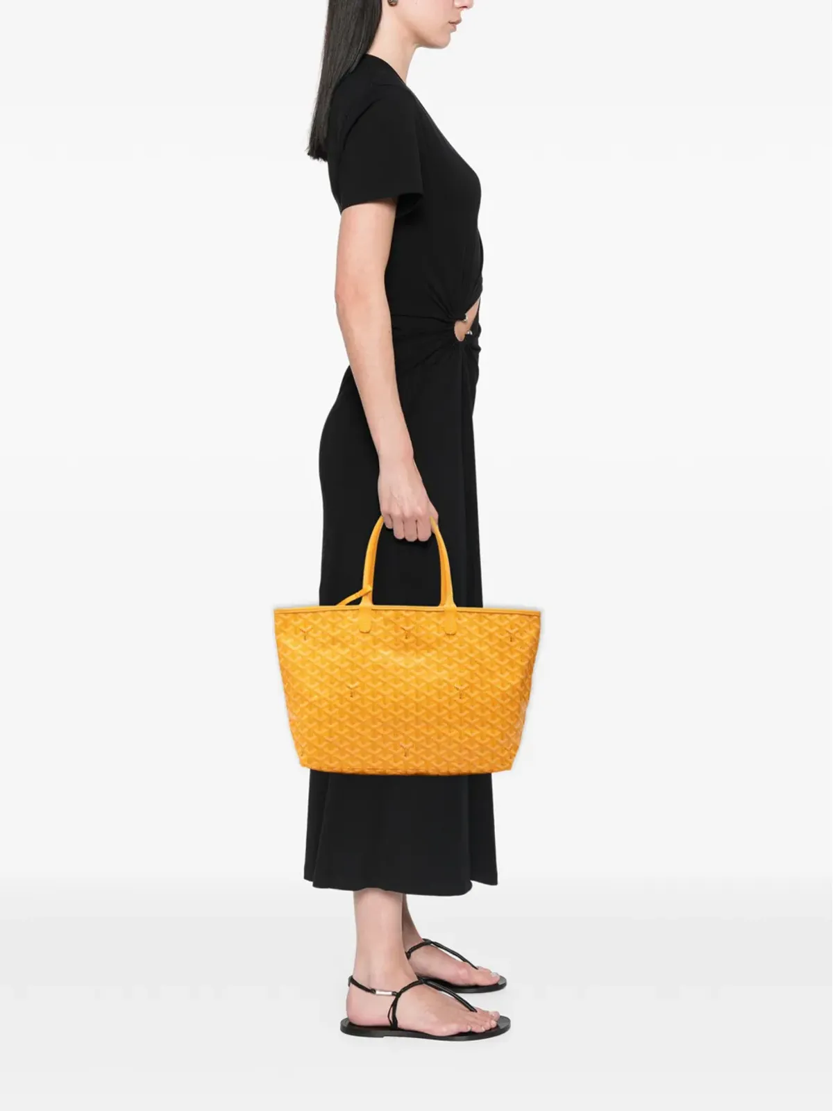 Goyard Pre-Owned 2000 Goyardine Artois PM tote bag - Yellow - 画像2