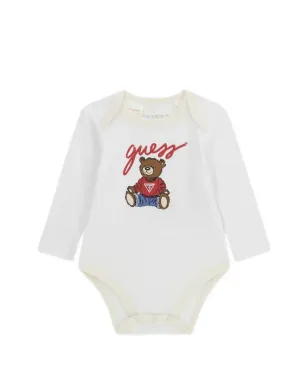 guess kids テディベア柄ベビーロンパースセット - サムネイル3