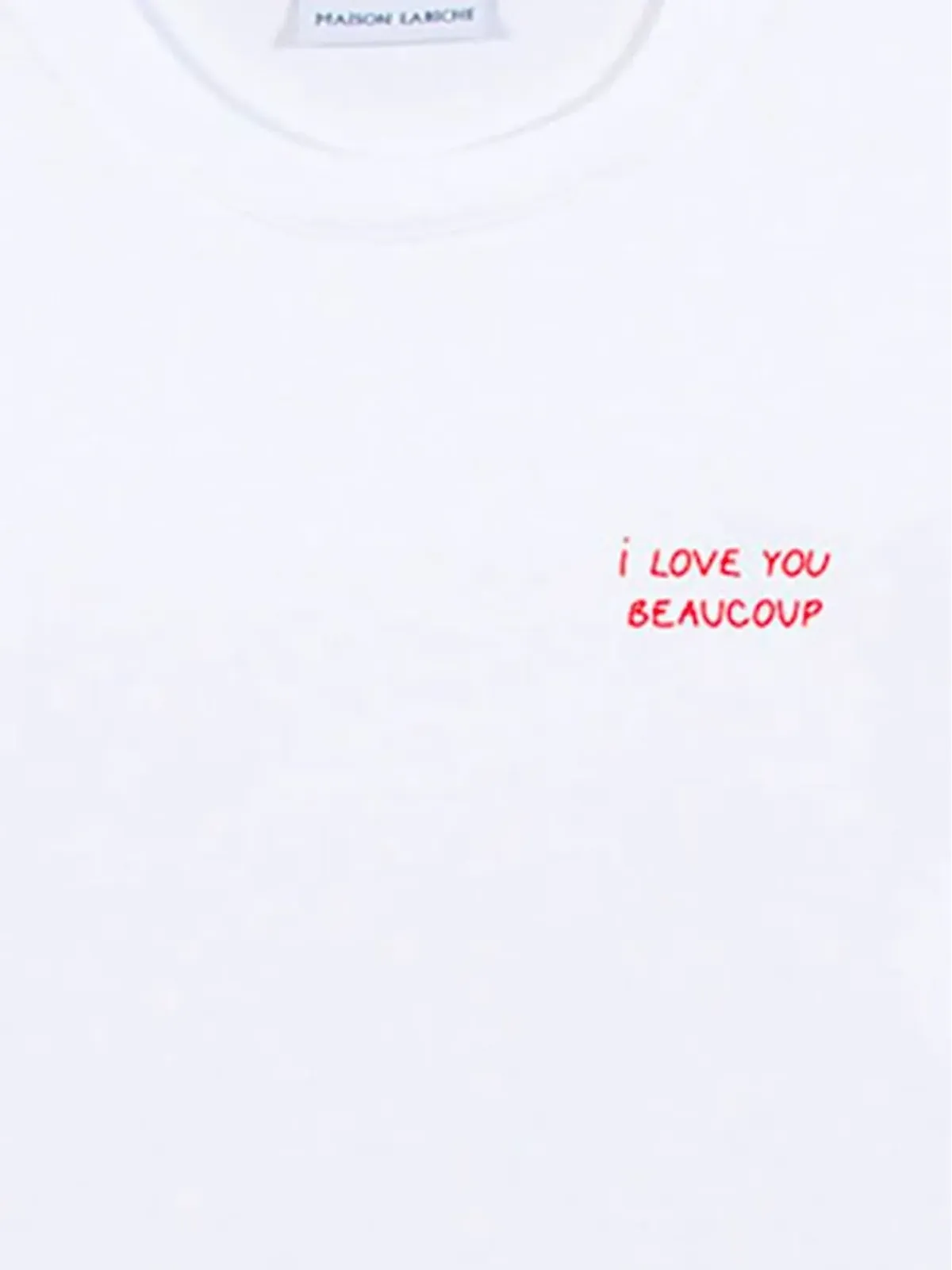 Maison Labiche Popincourt Tシャツ ホワイト - 画像2