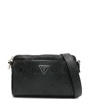 GUESS USA ミニ Cresidia II ロゴエンボス detachableストラップ ショルダーバッグ - ブラック - サムネイル1