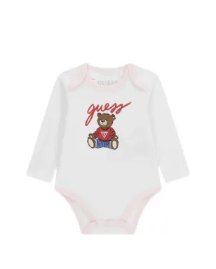 guess kids ベア柄ベビーオールインワンセット - サムネイル3