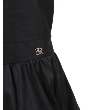 Ermanno Scervino Junior ボウディテール ノースリーブドレス - サムネイル4