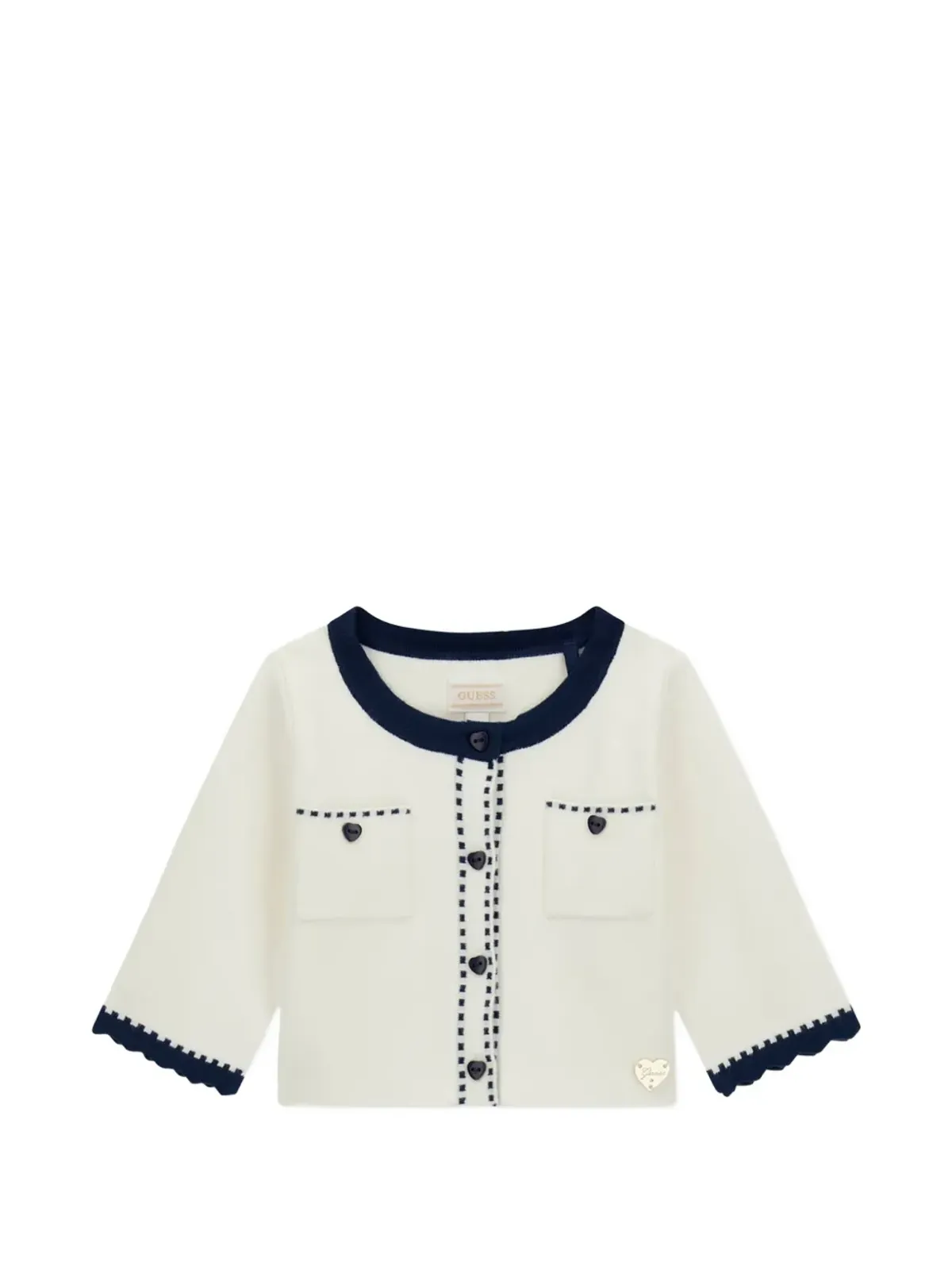 guess kids レースディテール ティアードデザイン スカートセット - 画像3