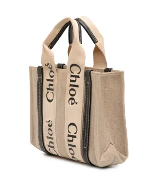 Chloé Pre-Owned ウッディー トート サッチェル（ブラウン） - サムネイル3