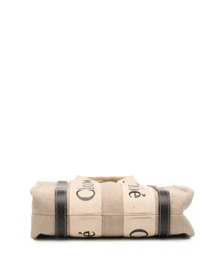Chloé Pre-Owned ウッディー トート サッチェル（ブラウン） - サムネイル4