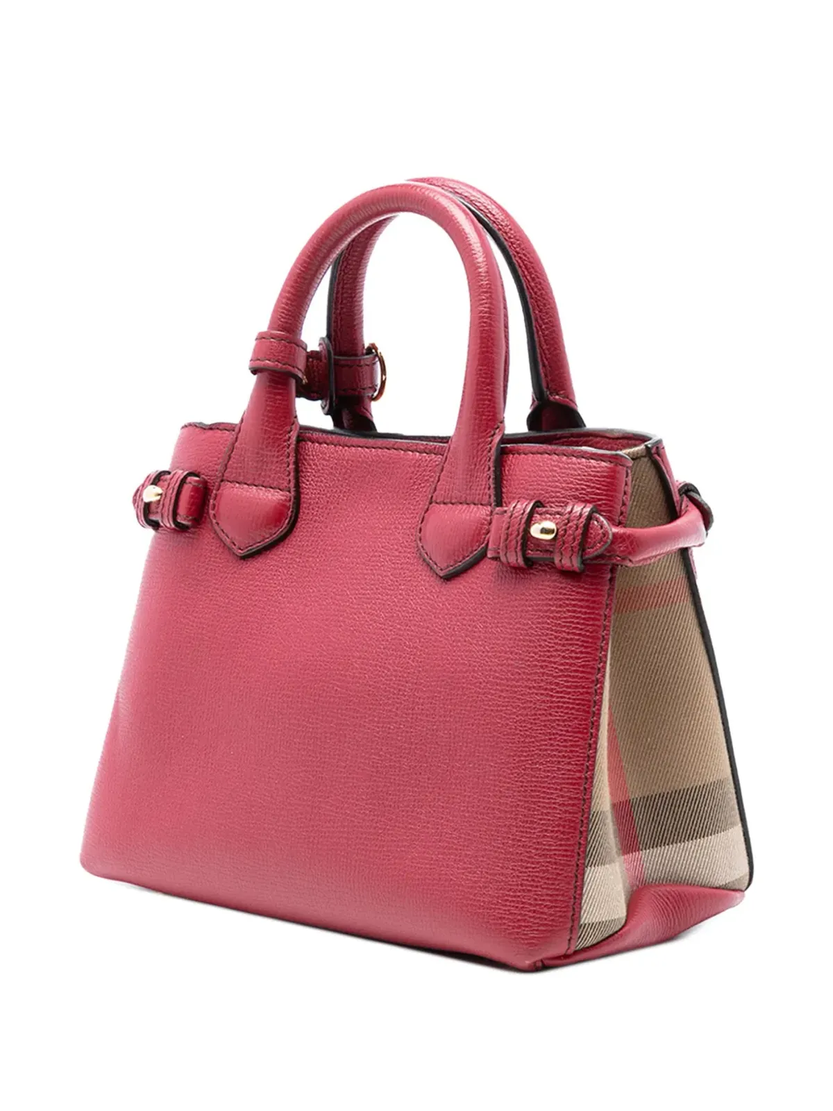 Burberry Pre-Owned バナー サッチェル - 画像3