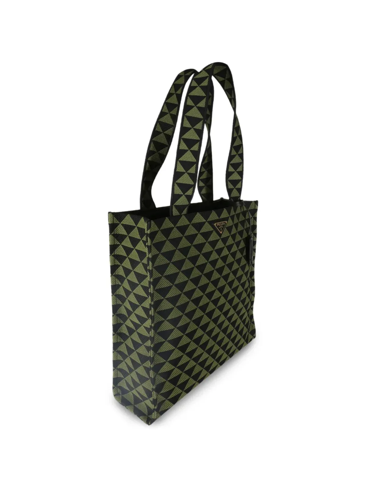 Prada Pre-Owned Triangolo Symbole トートバッグ - 画像3