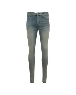 AMIRI Quad Contrast Antique Indigo ジーンズ - サムネイル1