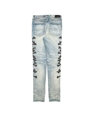 AMIRI ボーンズモチーフジーンズ - サムネイル2