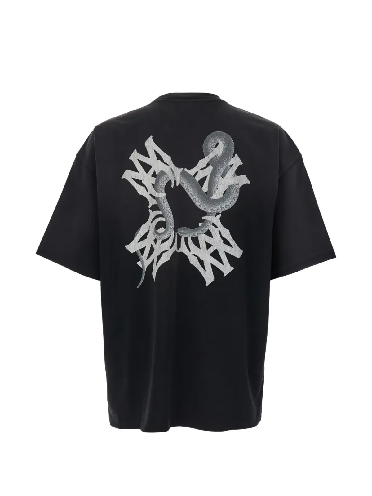 AMIRI 蛇柄プリントTシャツ - 画像2