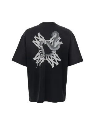 AMIRI 蛇柄プリントTシャツ - サムネイル2