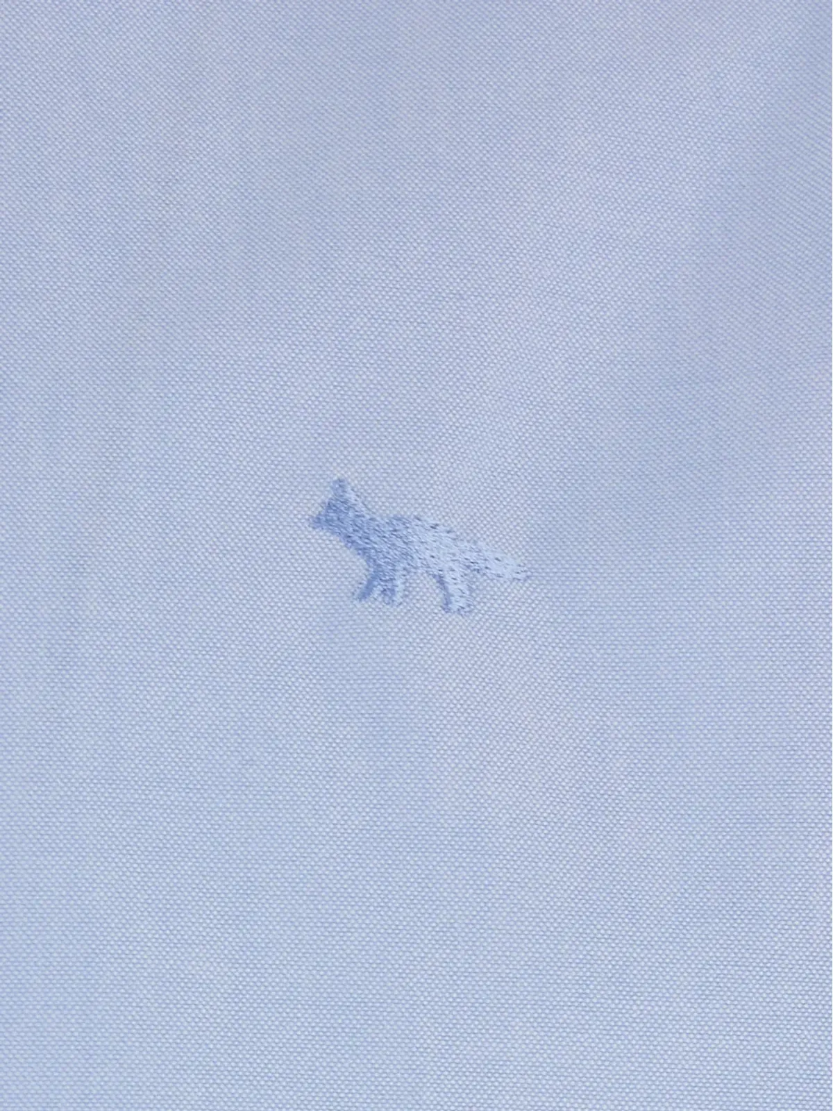 Maison Kitsuné 刺繍入りボタンダウンシャツ - 画像3