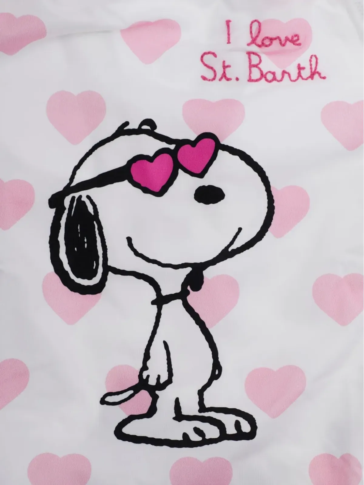MC2 Saint Barth Kids スヌーピー ハートプリント 水着 - 画像3