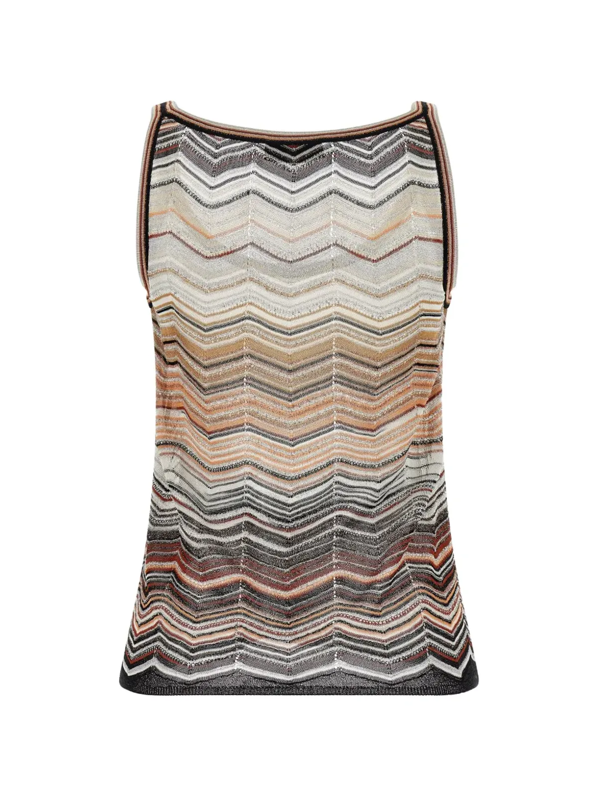 Missoni チェボロン スパンコール タンクトップ - 画像2