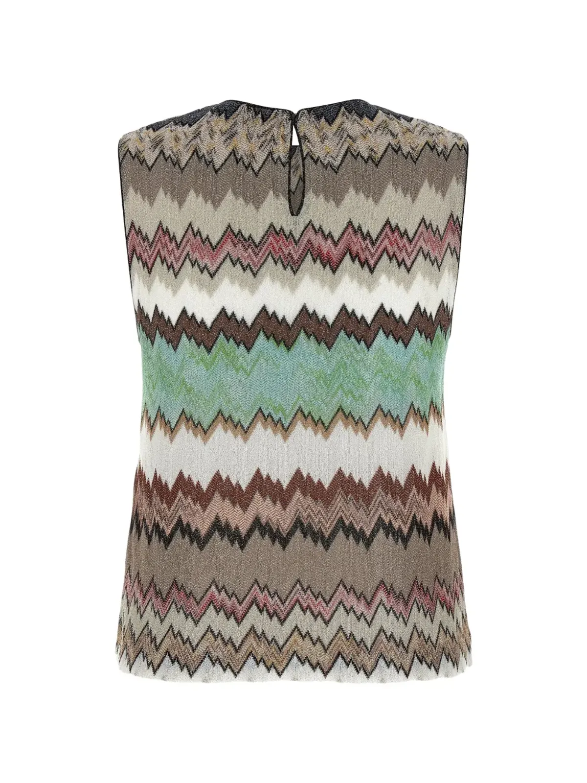Missoni ジグザグ クルーネック トップ - Neutrals - 画像2