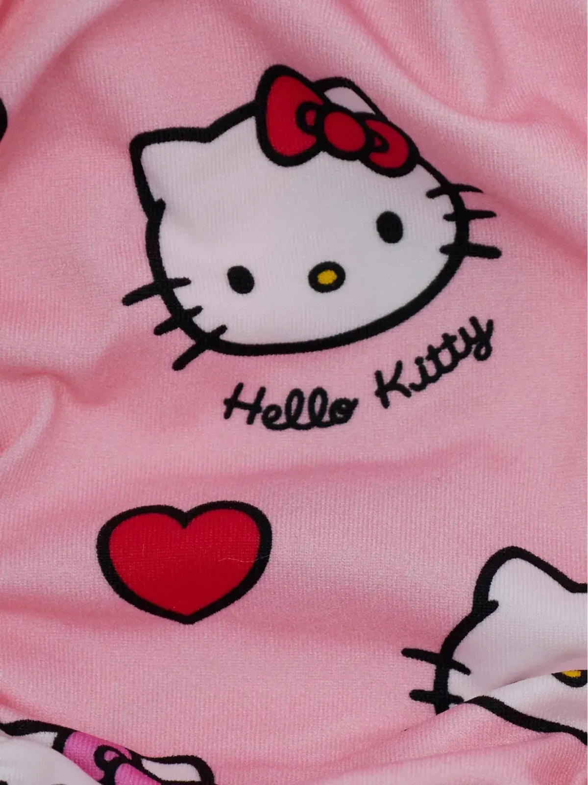 MC2 Saint Barth Kids Hello Kitty柄ビキニ ピンク - 画像2