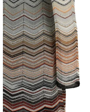 Missoni chevron sequin appliqué mini dress - Neutrals - サムネイル4