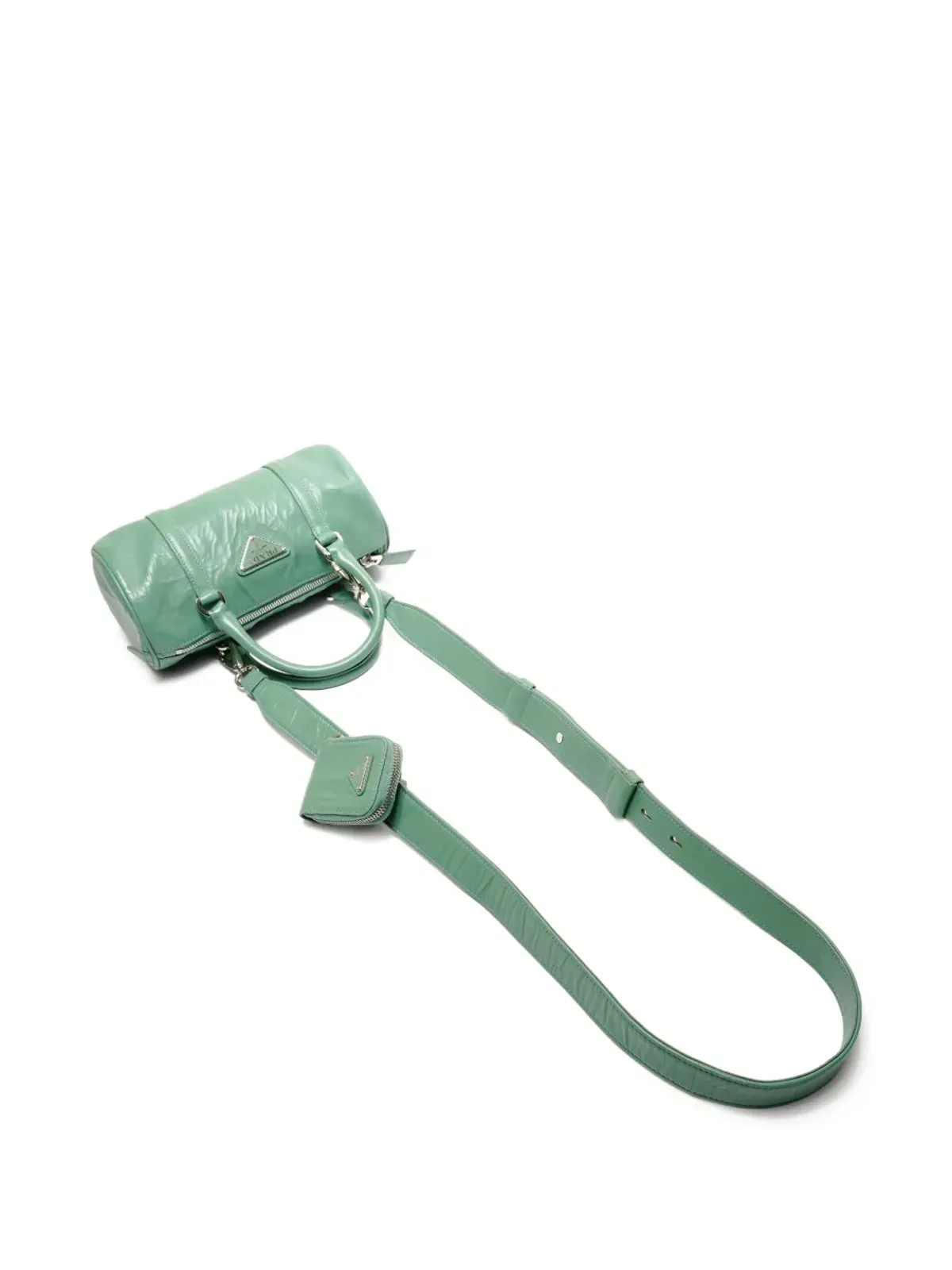 Prada Pre-Owned ミニボストン トートバッグ - 画像5