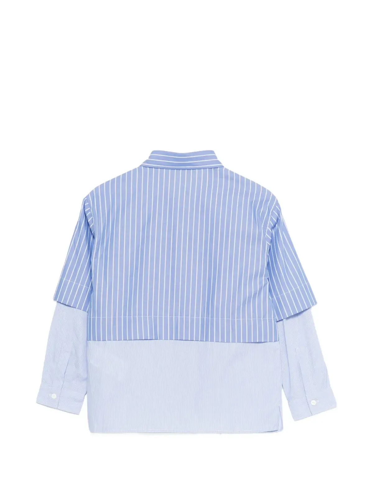 DONDUP KIDS ストライプ柄ツートーンシャツ - 画像2