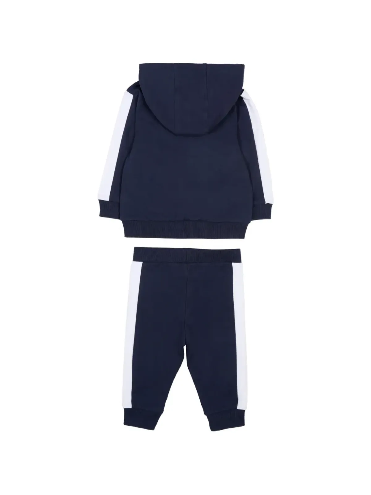 BOSS Kidswear フード付きストライプディテール トラックスーツセット - 画像3