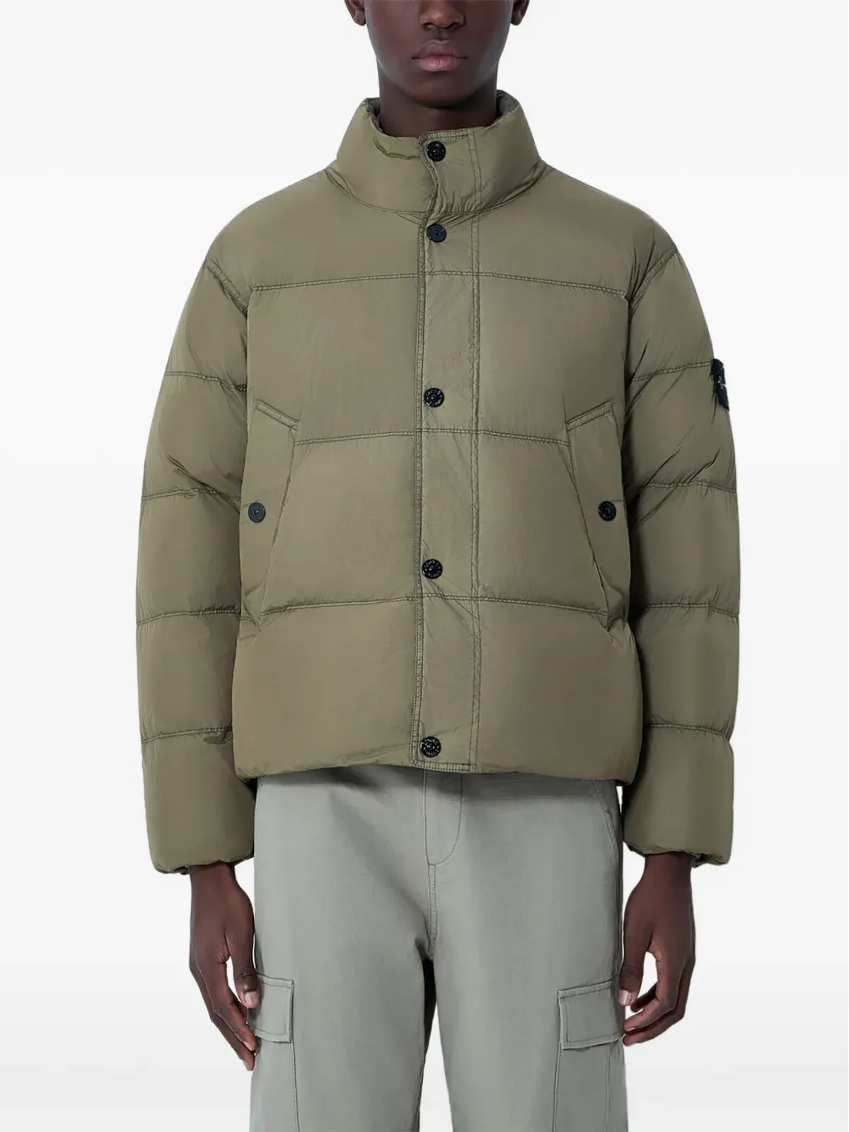 Stone Island キルテッドパディングジャケット - 画像1