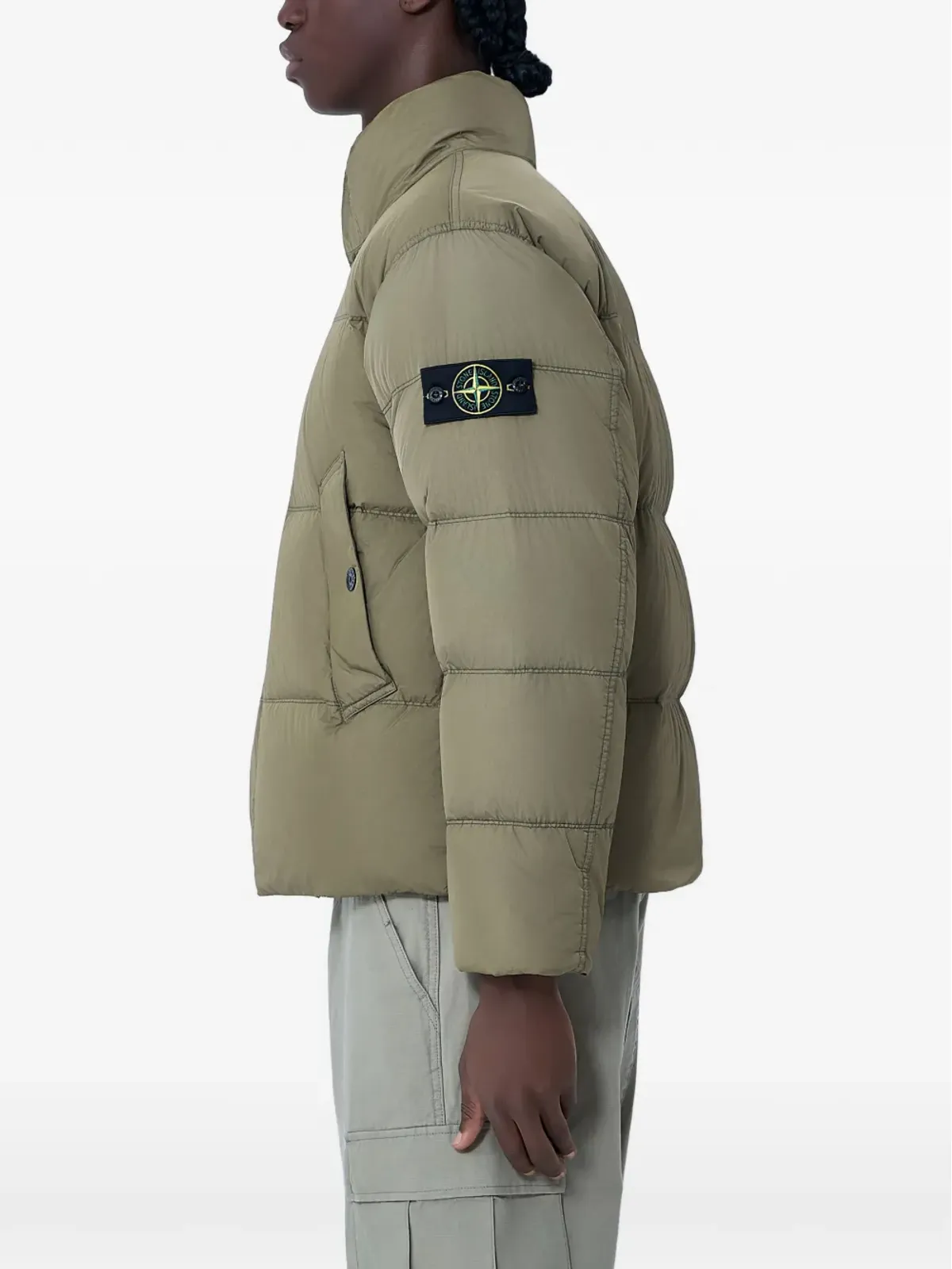Stone Island キルテッドパディングジャケット - 画像2