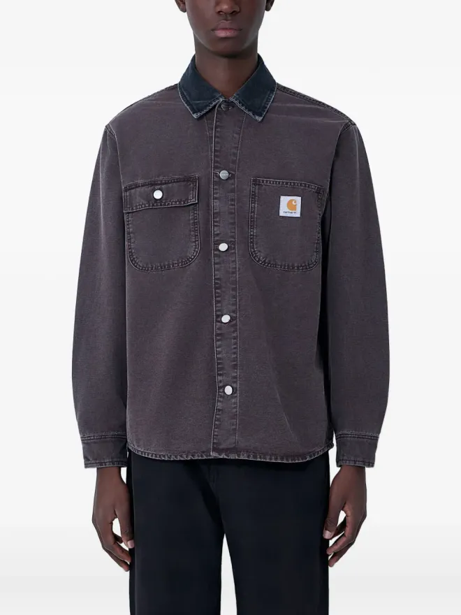 Carhartt WIP Carhartt WIP デニム襟付きパッチポケットオーバーシャツの商品画像