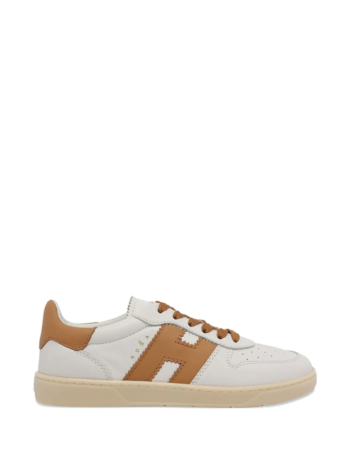 Hogan ロゴ レザー クール スニーカー - White - 画像1