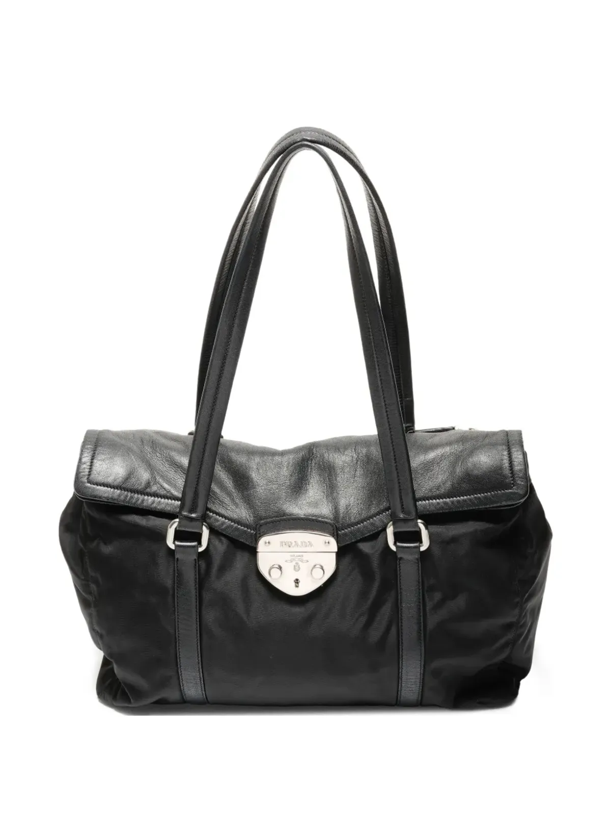 Prada Pre-Owned ロゴディテールショルダーバッグ - 画像1