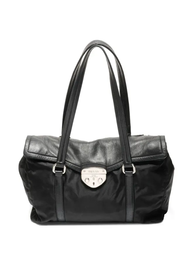 Prada Pre-Owned Prada Pre-Owned ロゴディテールショルダーバッグの商品画像