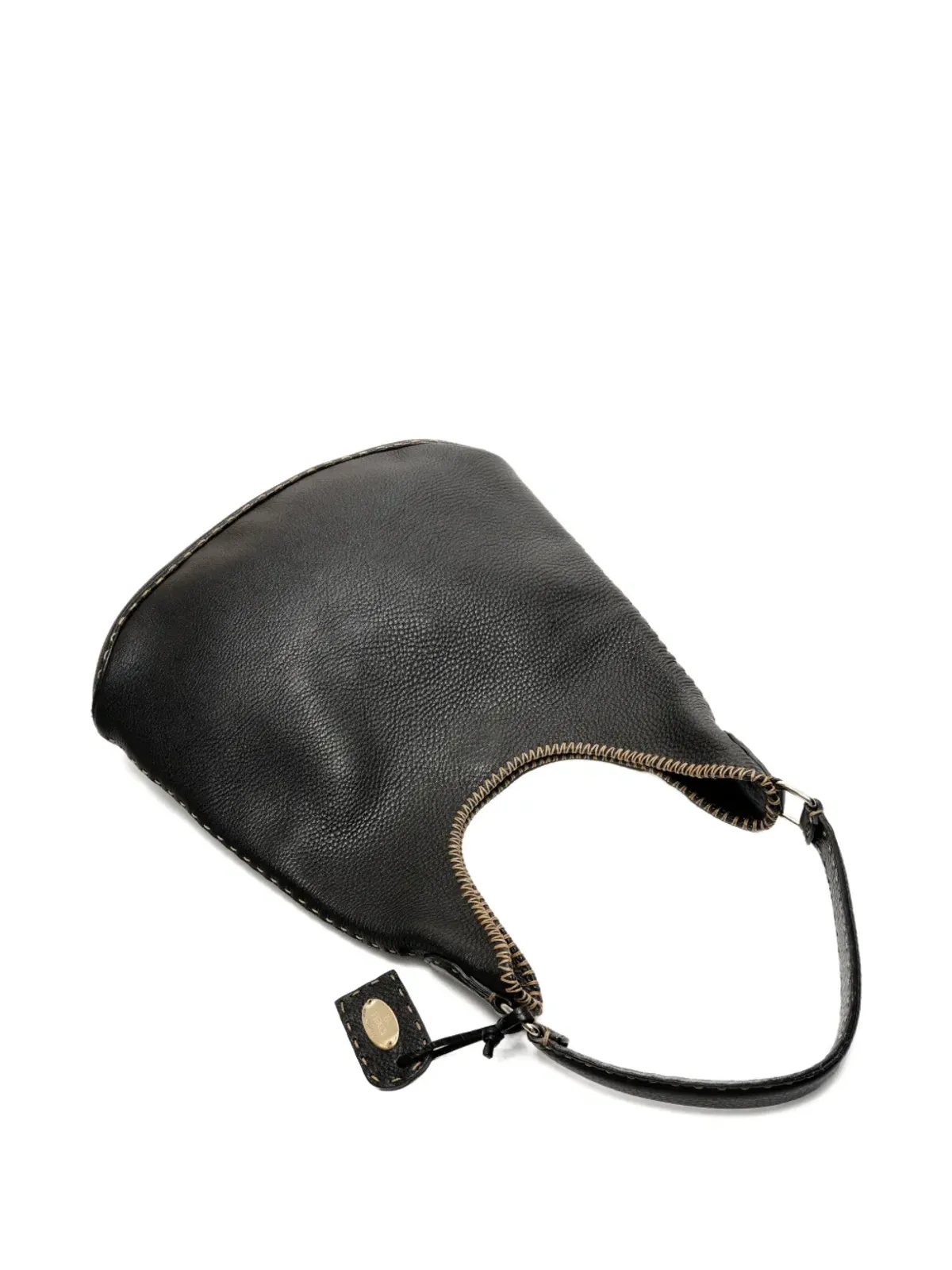 Fendi Pre-Owned Selleria レザー ショルダーバッグ - 画像4