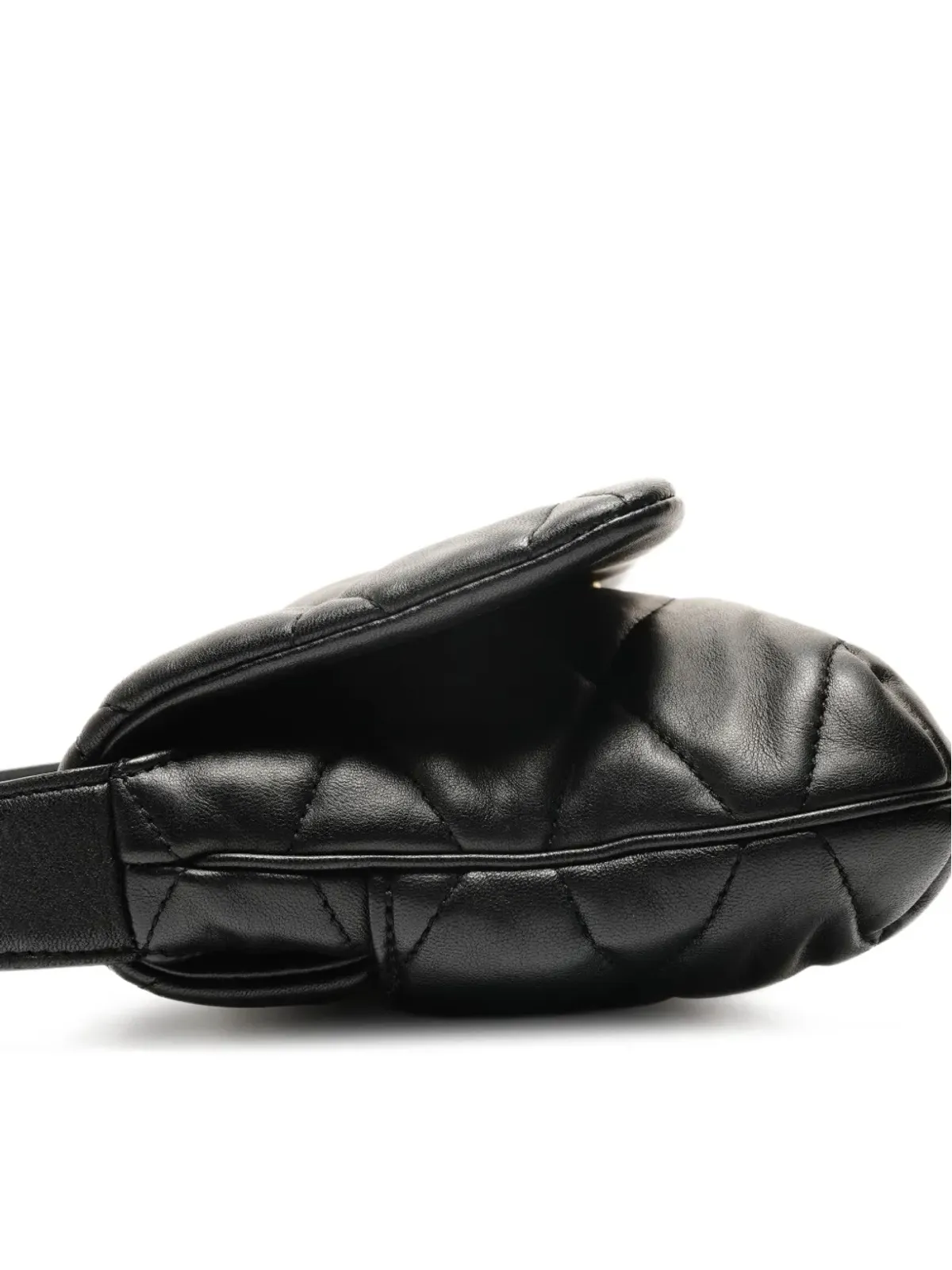 Saint Laurent Pre-Owned レ・57 ホーボー ショルダーバッグ - ブラック - 画像4