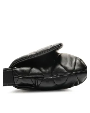 Saint Laurent Pre-Owned レ・57 ホーボー ショルダーバッグ - ブラック - サムネイル4