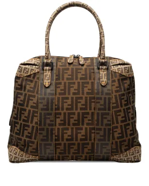 Fendi Pre-Owned Zucca キャンバス・ミックスドメディア トートバッグ - サムネイル1